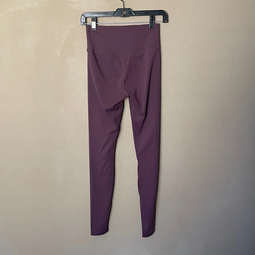 Purple High-Waisted Leggings
